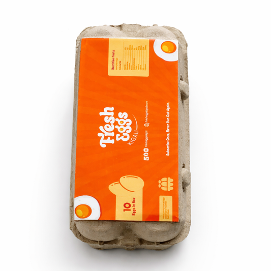 Fresh Eggs Kigali — 1 Box Of 10 Eggs